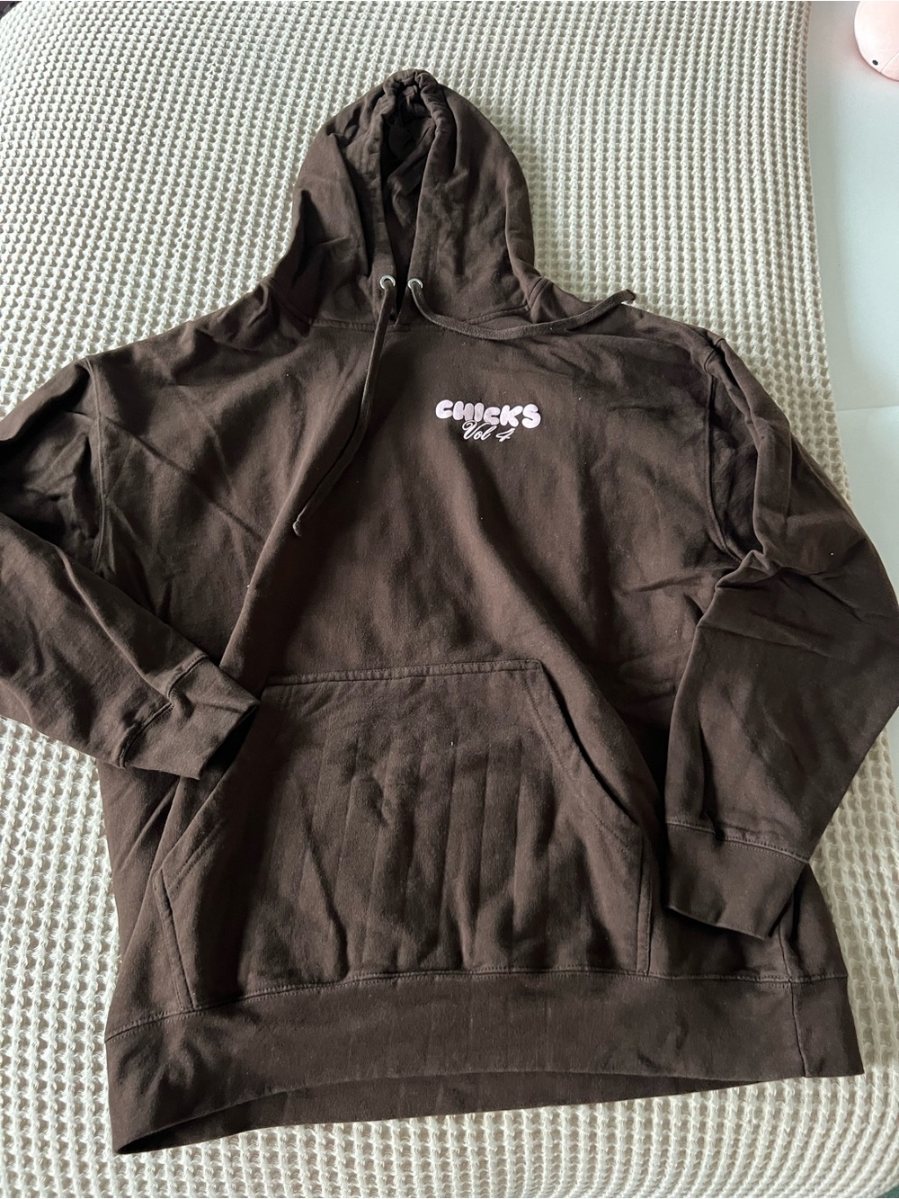 Brown Men's Hoodie Sweatshirt